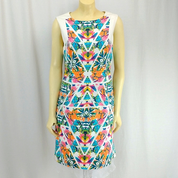 Adrianna Papell Dresses & Skirts - Adrianna Papell Sheath Floral multicolor Dress